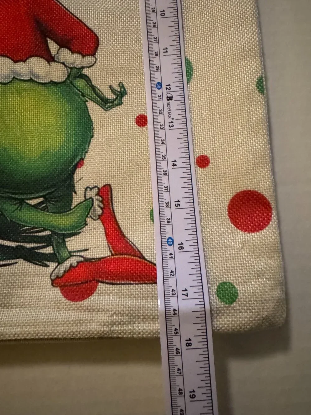Grinch Christmas Pillow Covers Set of 4 18x18 Holiday Throw Cushion Covers